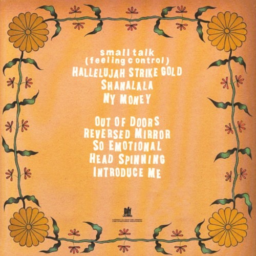 Album Back Cover