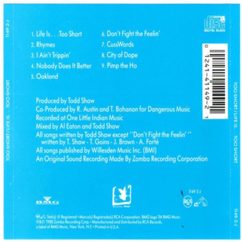 Album Back Cover