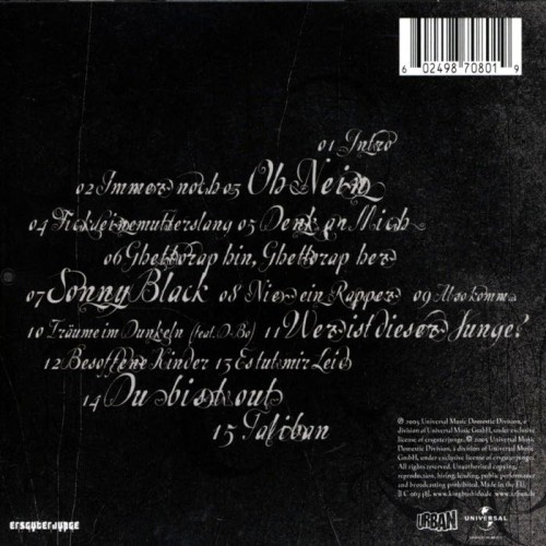 Album Back Cover