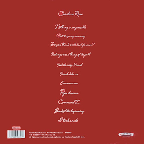 Album Back Cover