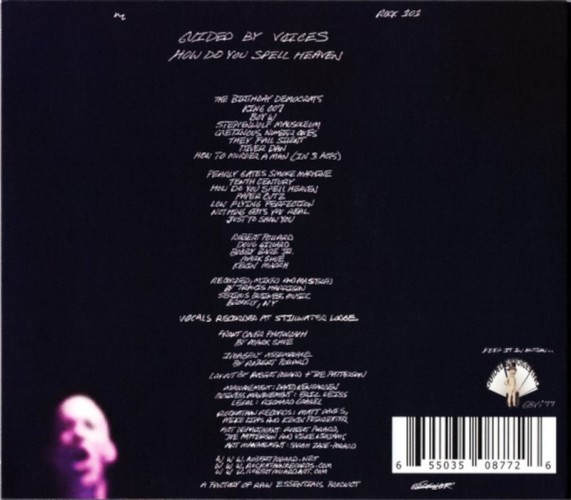 Album Back Cover