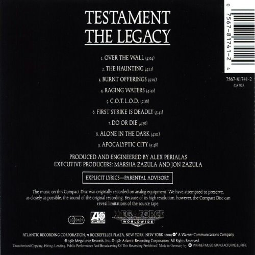 Album Back Cover