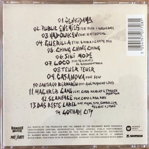 Album Back Cover