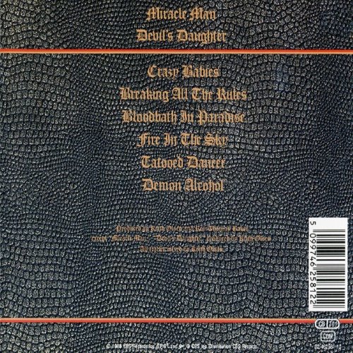 Album Back Cover