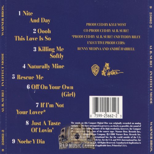 Album Back Cover