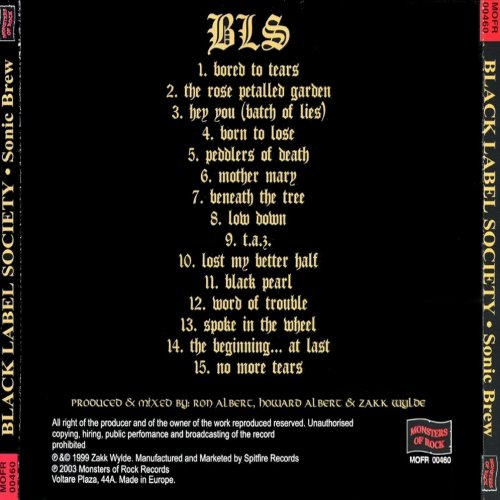 Album Back Cover