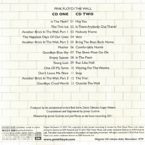 Album Back Cover