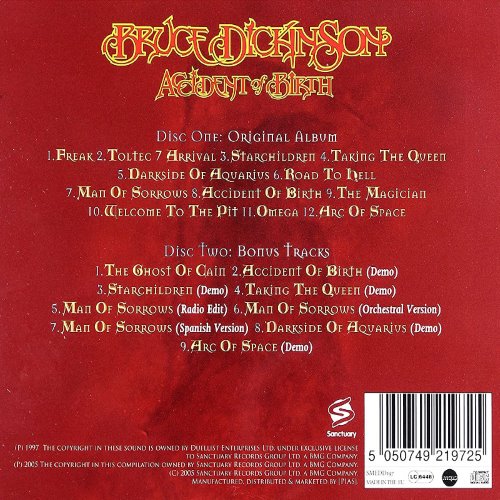 Album Back Cover