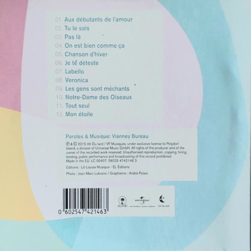 Album Back Cover