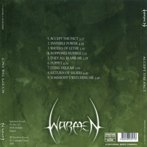 Album Back Cover