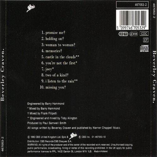 Album Back Cover