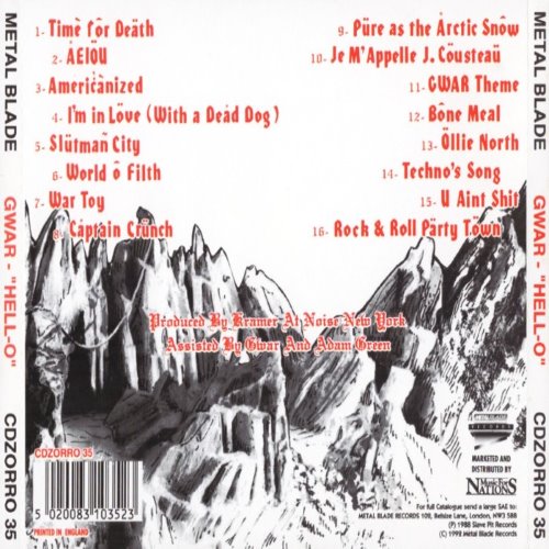 Album Back Cover