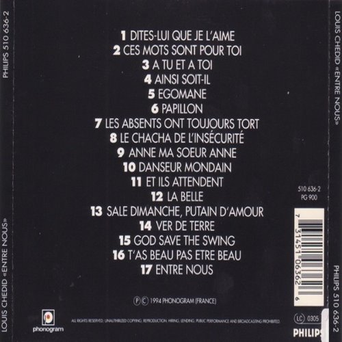 Album Back Cover