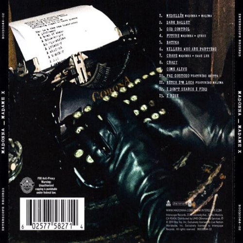 Album Back Cover