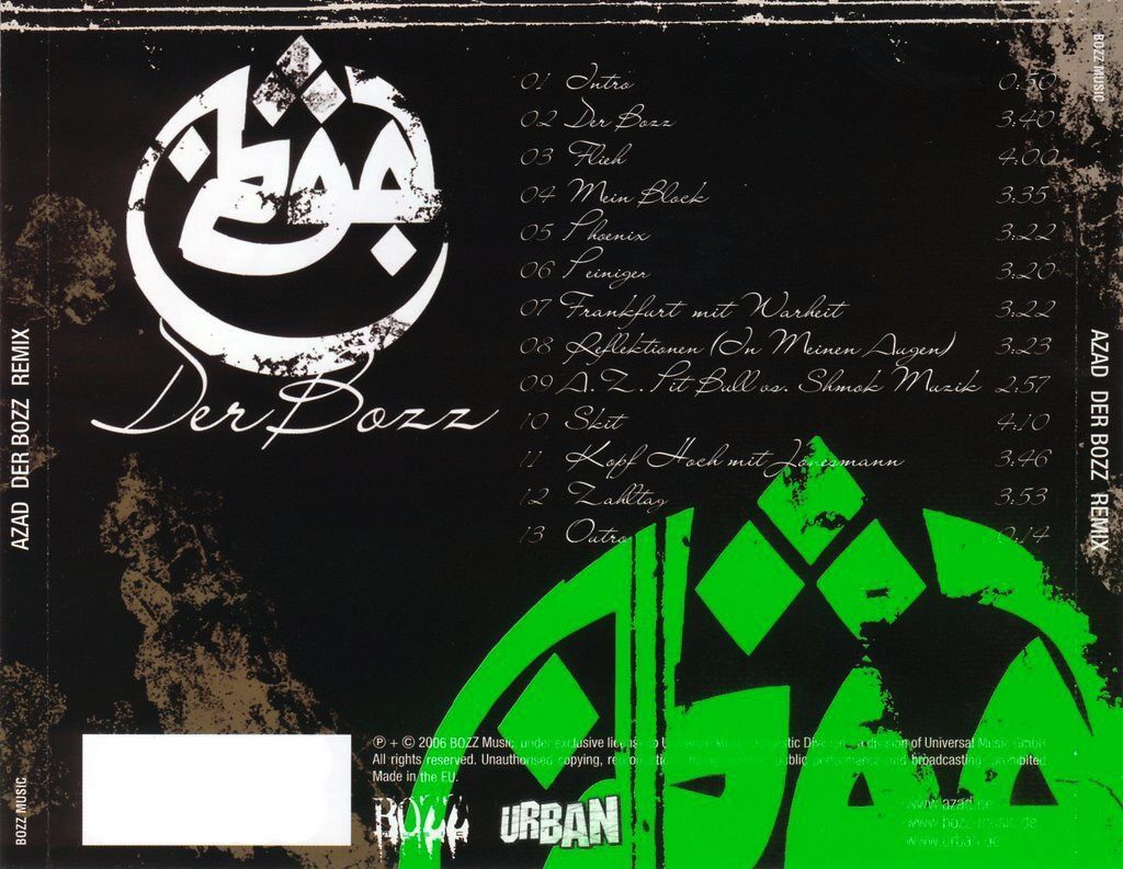 Album Back Cover