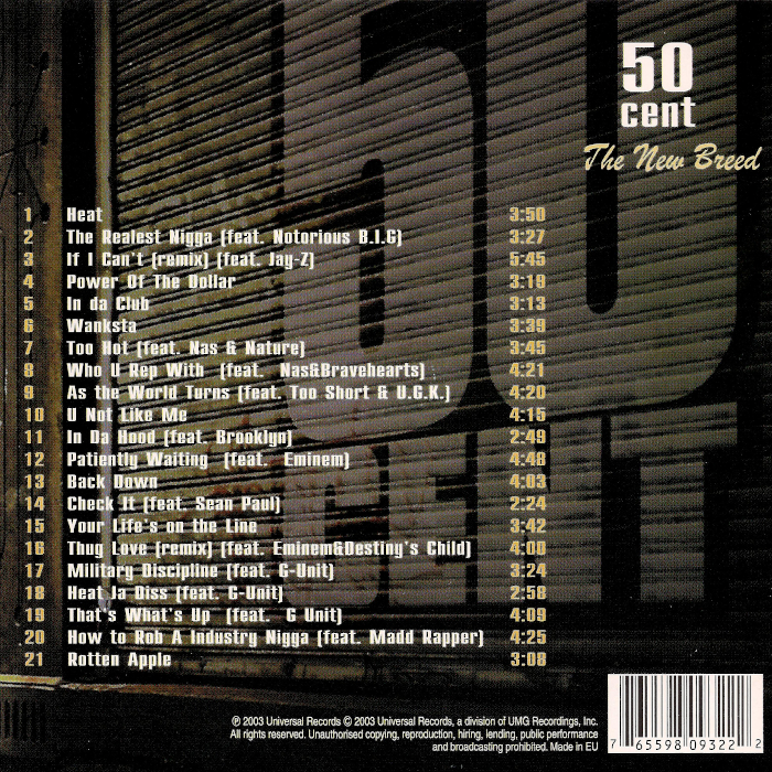 Album Back Cover