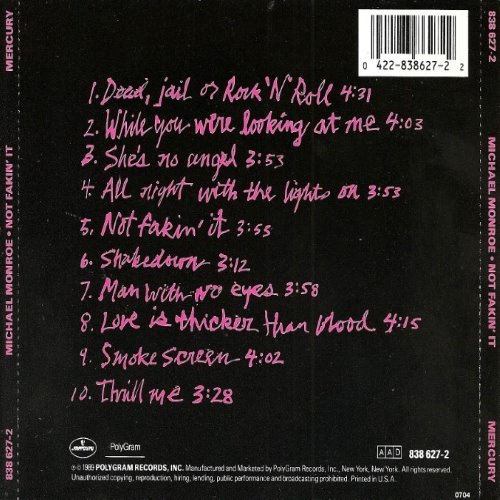 Album Back Cover