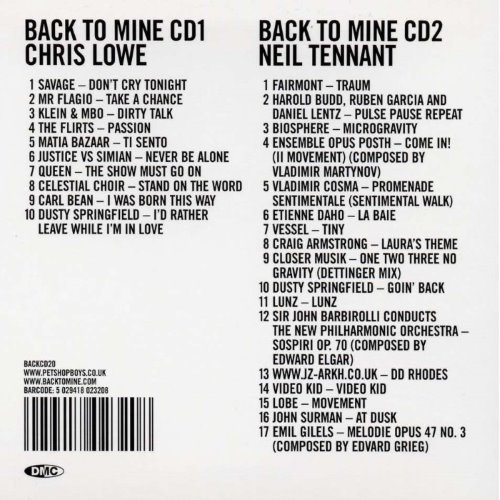 Album Back Cover