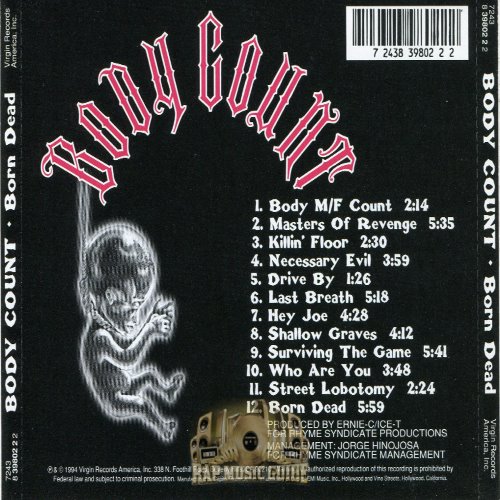 Album Back Cover