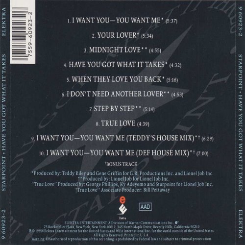 Album Back Cover