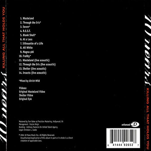 Album Back Cover