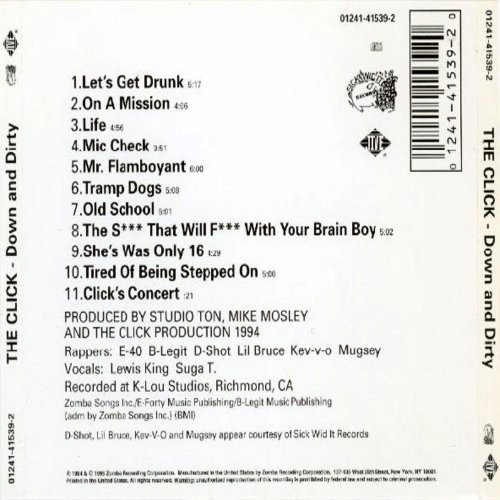 Album Back Cover