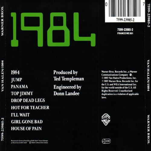 Album Back Cover