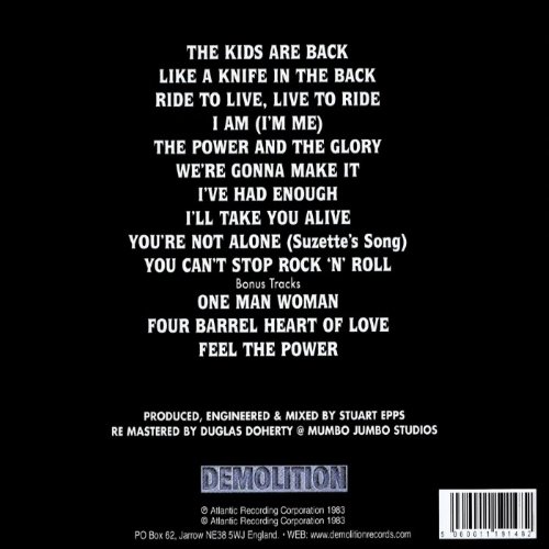 Album Back Cover