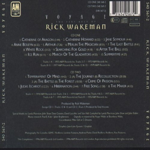 Album Back Cover