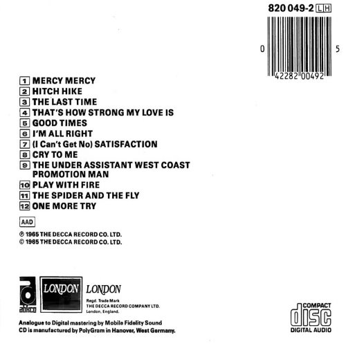 Album Back Cover