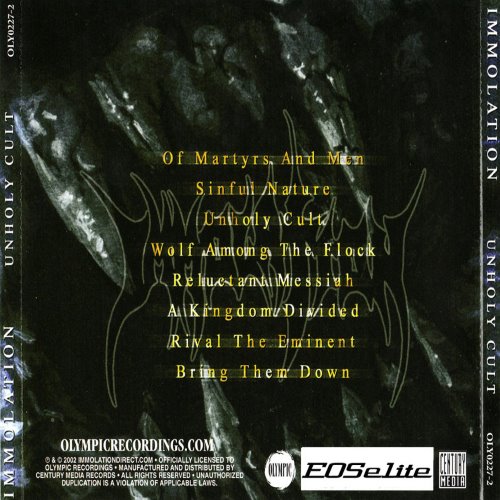 Album Back Cover