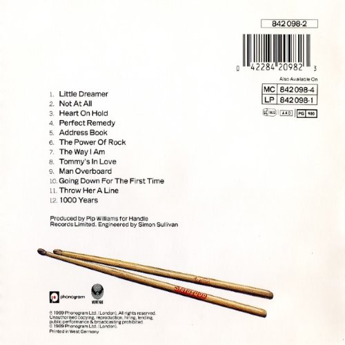 Album Back Cover