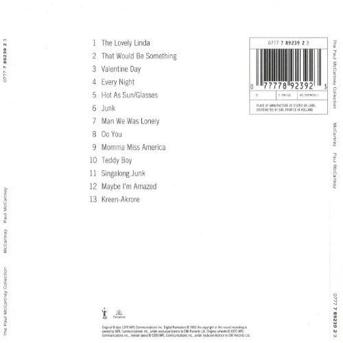 Album Back Cover