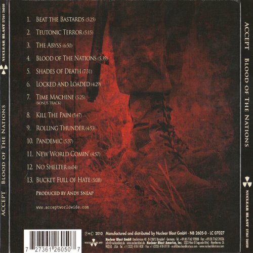 Album Back Cover