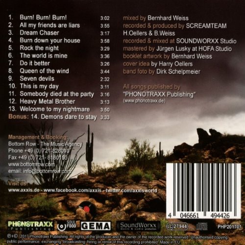 Album Back Cover