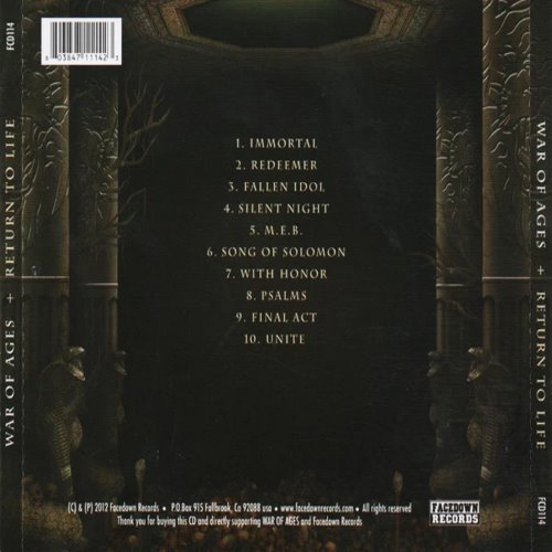 Album Back Cover