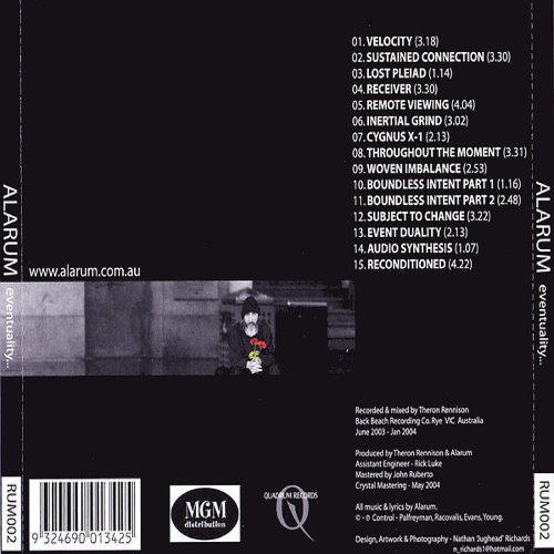 Album Back Cover