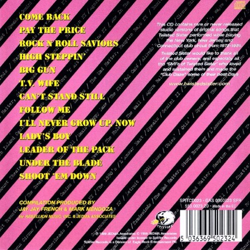 Album Back Cover