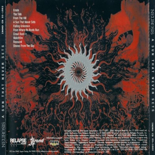 Album Back Cover