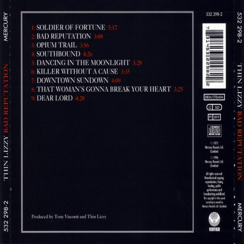 Album Back Cover