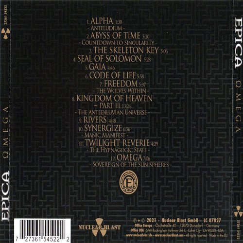 Album Back Cover