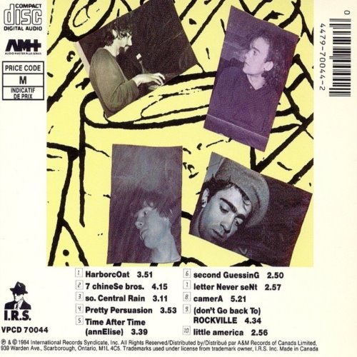 Album Back Cover