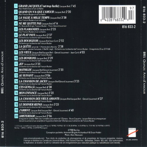 Album Back Cover