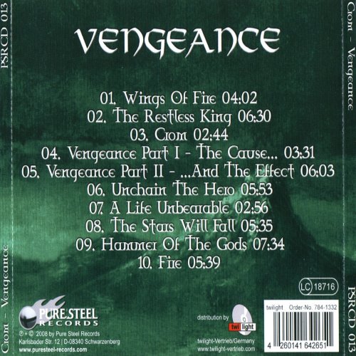 Album Back Cover