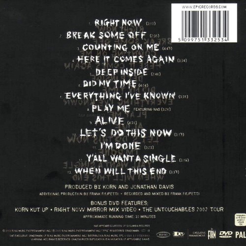 Album Back Cover