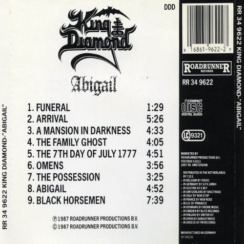 Album Back Cover