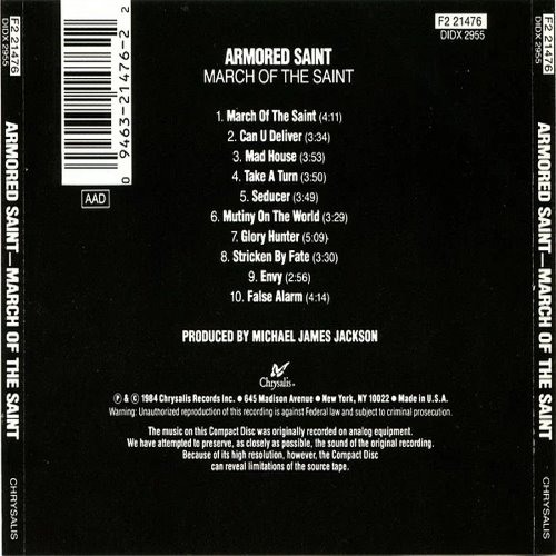 Album Back Cover