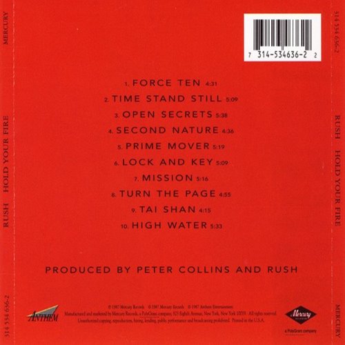 Album Back Cover