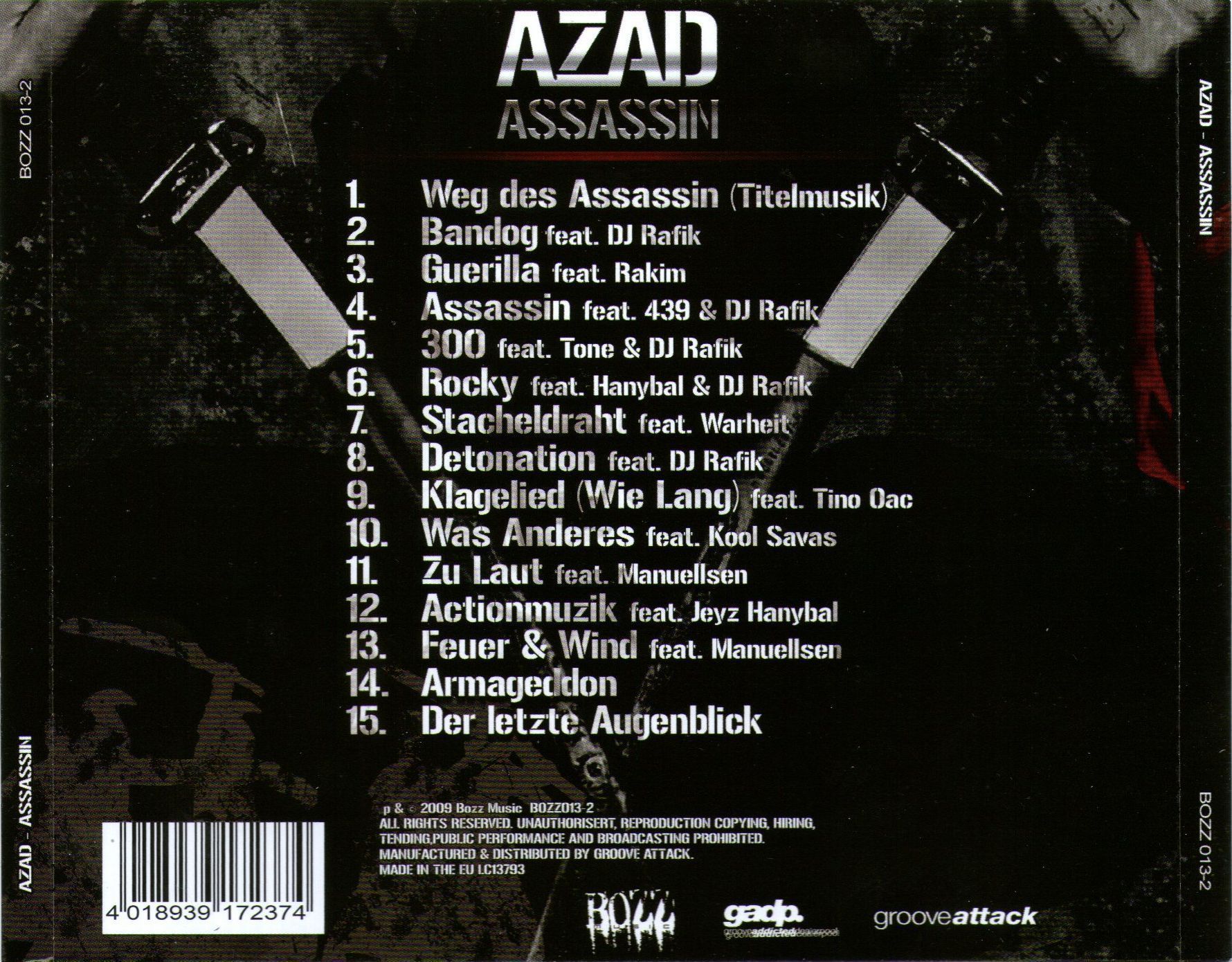 Album Back Cover