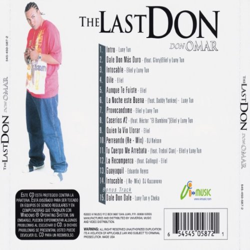 Album Back Cover